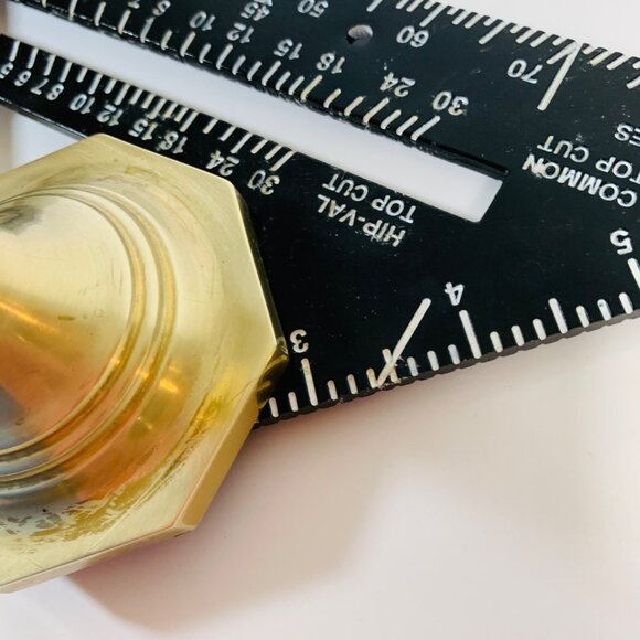 Solid Brass Short Candlestick Candle Holder Set of 2 Octagon Base VTG Party Home - Picture 11 of 12